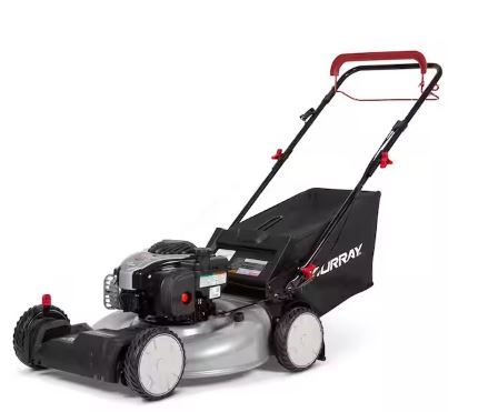 Photo 1 of 22 in. 140 cc Briggs & Stratton Walk Behind Gas Self-Propelled Lawn Mower with Front Wheel Drive and Bagger
