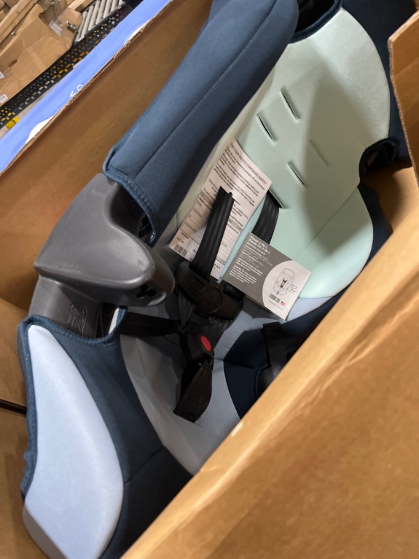 Photo 3 of Cosco Finale DX 2-in-1 Booster Car Seat, Forward Facing 40-100 lbs, Rainbow