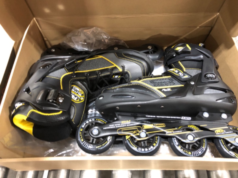 Photo 2 of Roller Derby Aerio Men's Inline Skates 10 Black/Yellow