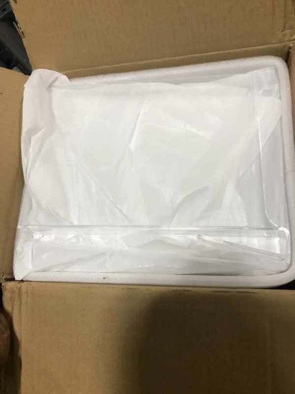 Photo 1 of 12 Pack Clear Acrylic Shelf Dividers for Closet Shelf Organizer of Bedroom Kitchen Office Bathroom Organizer for Clothes Books Hats and Handbags