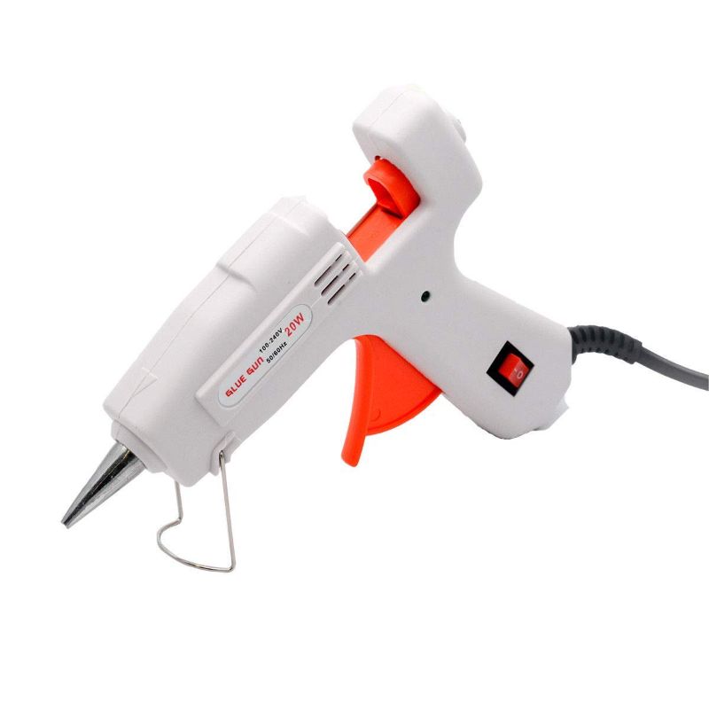 Photo 1 of 20-Watt Mini Hot Melt Glue Gun Fast Melting and Removable Anti-hot Cover Glue Guns for DIY Small Projects, Arts and Crafts, Home Quick Repairs, Artistic Creation