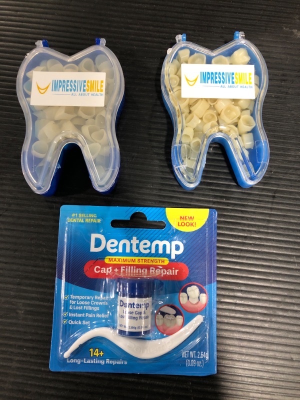 Photo 2 of Dentemp Maximum Strength Loose Cap and Lost Filling Repair - Dental Repair Kit for Instant Pain Relief - Temporary Filling for Tooth - Long Lasting Tooth Filling