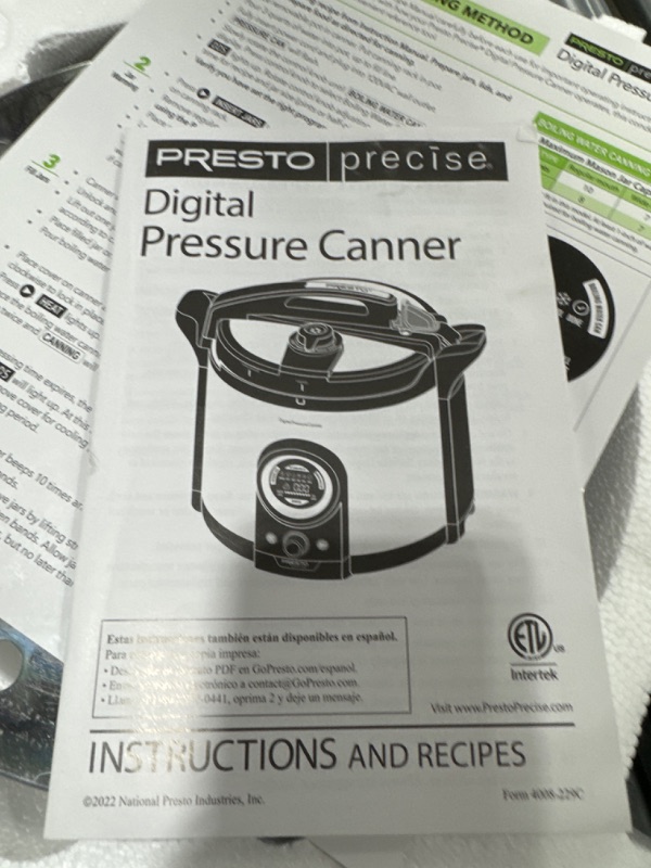 Photo 4 of 12 Qt Electric Pressure Canner