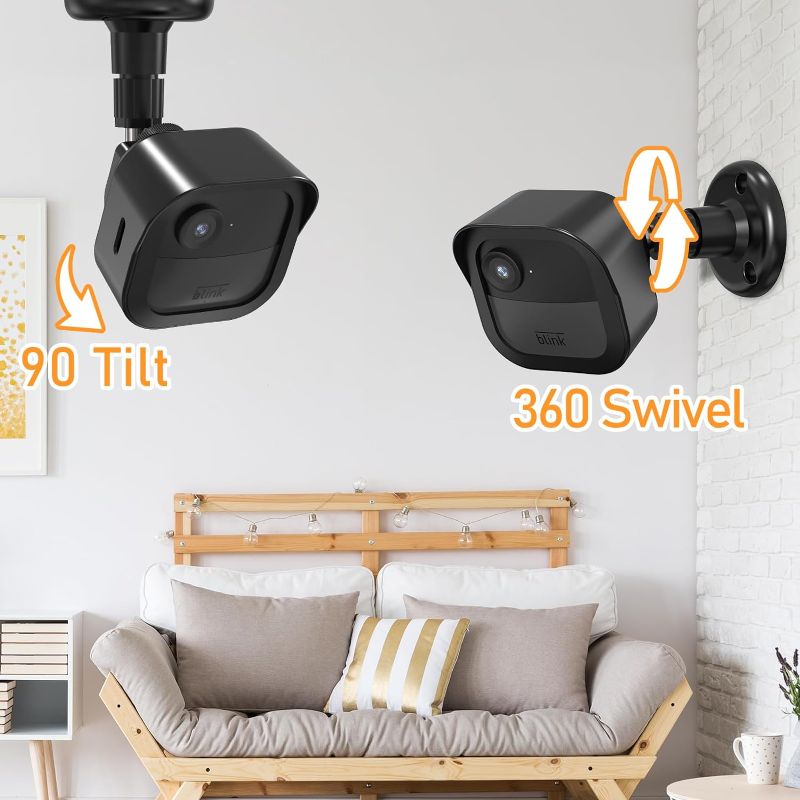 Photo 1 of  3rd &amp; 4th Gen Blink Outdoor Camera Mount 3PCS, Sonomo All New 360 Degree Adjustable Wall Mount Bracket for Blink Outdoor Camera and Blink Indoor Security Camera System Accessories (Black)
 
 
 
 
 
 
 
      
