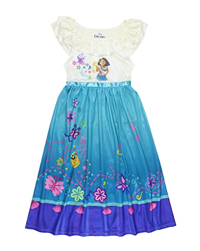 Photo 1 of Disney Girls' Encanto Fantasy Gown Nightgown, ENCANTO GARDEN 2, 4T
