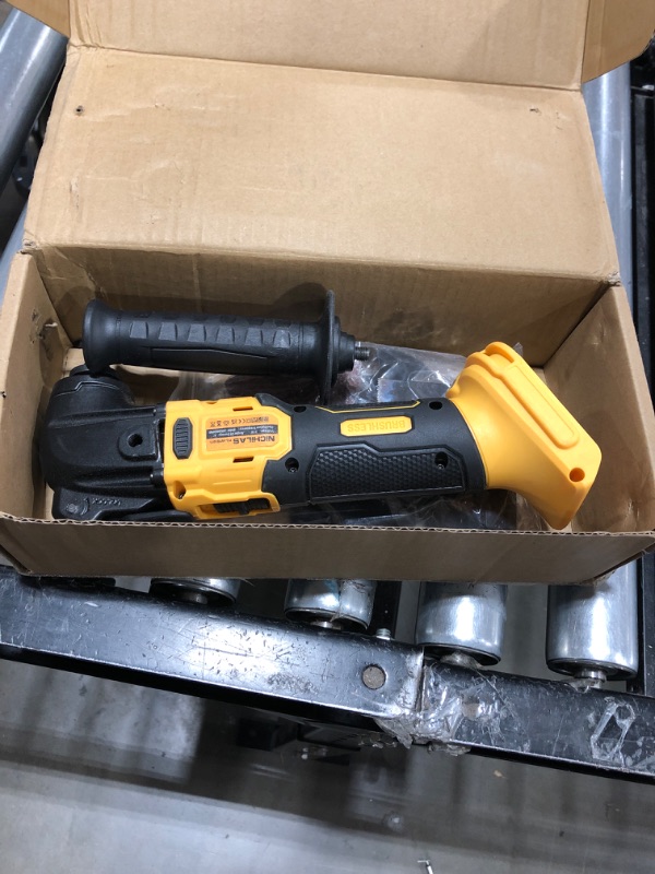 Photo 2 of Oscillating Multi Tool for DEWALT 20V MAX Battery, Brushless 6 Speed position Electric Cordless Oscillating Tools with Blades and Sander (NO BATTERY)