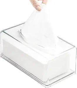 Photo 1 of  Clear Acrylic Tissue Box