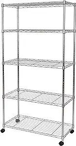 Photo 1 of 5 Tier Wire Shelving Rack 