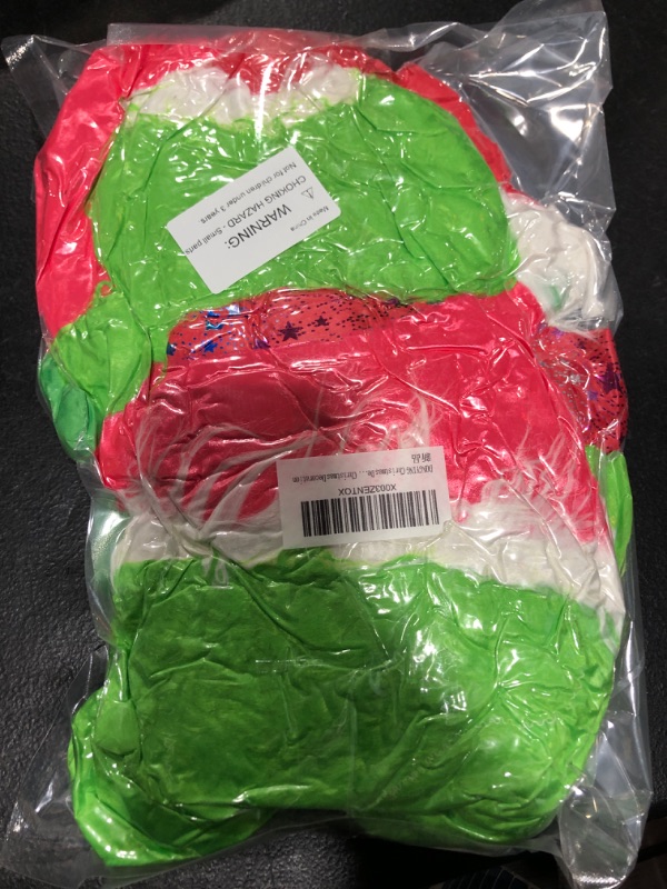 Photo 1 of DONGYING (30 inches) Grinchmas Christmas Decorations Plush Toy Christmas Pillow Green Monster Doll Plush Stuffed Animal Doll Suitable for Christmas Tree Home Decor (Red)