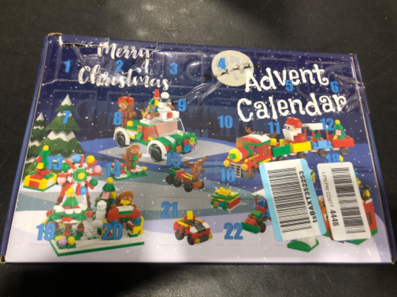 Photo 2 of Advent Calendar 2023 Kids, 24 Days Building Blocks Toys Holiday Countdown, Christmas Stocking Stuffers for 6 7 8 9 10 11 12 Year Old Boys Girls Teen Xmas Gifts STEM Toys Building Set Advent Calendars