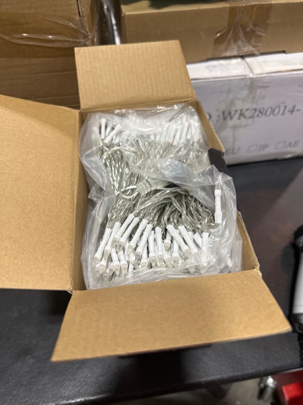 Photo 1 of 492FT Outdoor Christmas Lights, 1300 LED Super Long String Lights 8 Lighting Modes & Timer Memory, Outsite Waterproof Light Strings for Xmas Tree Garden Wedding Party Holiday Decorations Cool White Cool White 492Ft 1300 LED