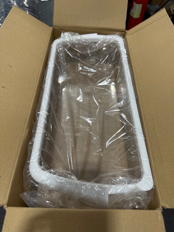 Photo 2 of 2 PACKS W10321304 Clear Refrigerator Door Shelf Bin by AMI Replaces WPW10321304 AP6019471 PS11752778 2179574 2179575