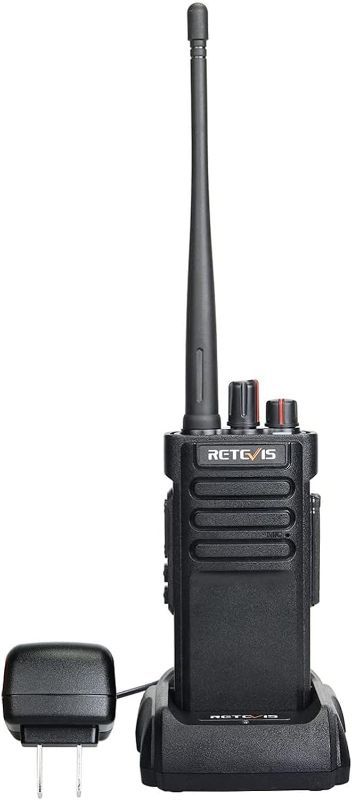 Photo 1 of Retevis RT29 Waterproof 2 Way Radio,Military Grade Walkie Talkies,70cm Radio,3200mAh,Emergency Alarm,Long Range Two Way Radio for Urban(Black, 1 Pack)
