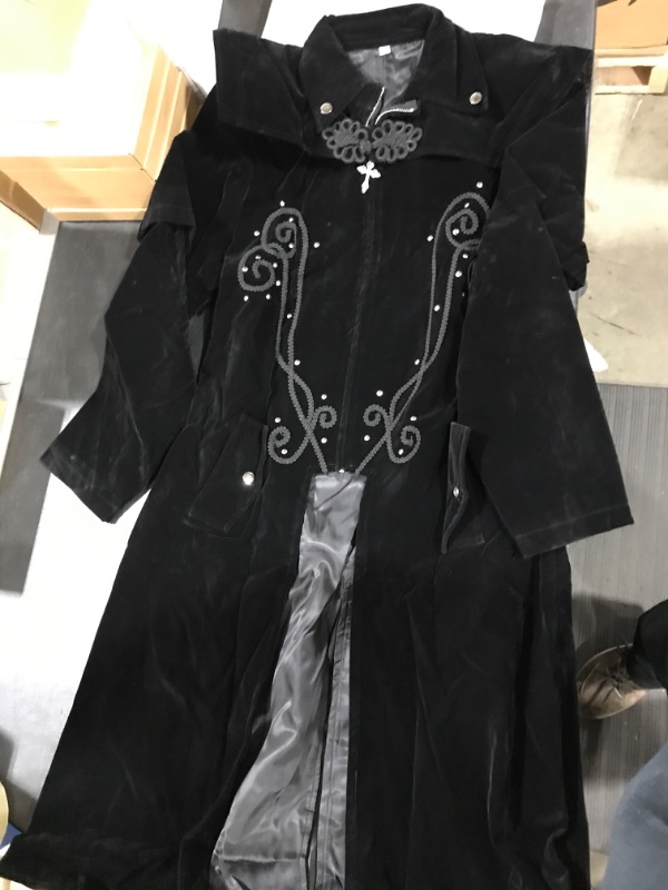 Photo 2 of Apocrypha men‘s Steampunk Jacket Gothic Victorian Renaissance Frock Coat Size S