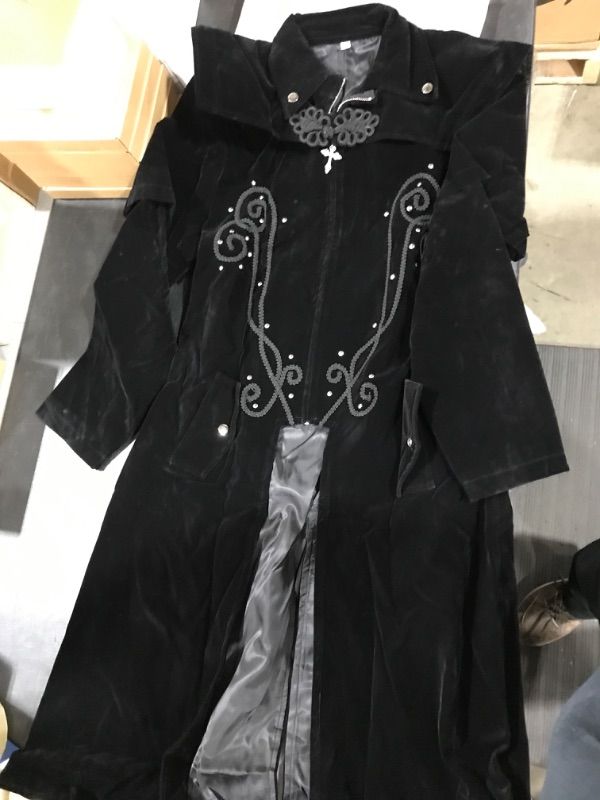 Photo 2 of Apocrypha men‘s Steampunk Jacket Gothic Victorian Renaissance Frock Coat
Size S