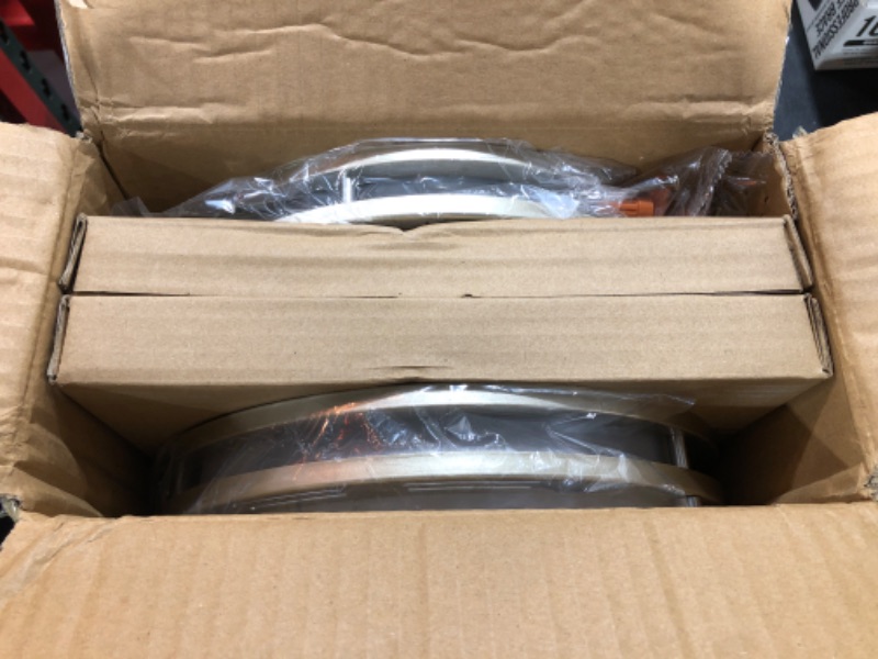 Photo 1 of Smart 13in LED Ceiling Light with Remote, Flush Mount 3000K~5000K Adjustable LED Ceiling Light, 30W 3000LM Brightness from 10%~100% Adjustable Low Profile Ceiling Light with Remote Control for Bedroom 13In -2Pack