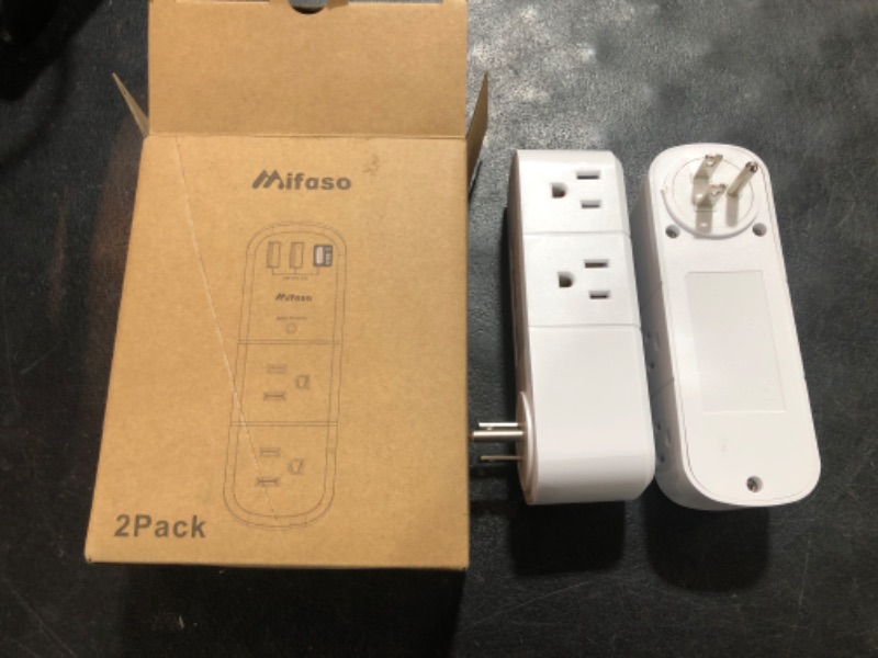 Photo 2 of 2-Pack Mifaso 1800J 6-Outlet Surge