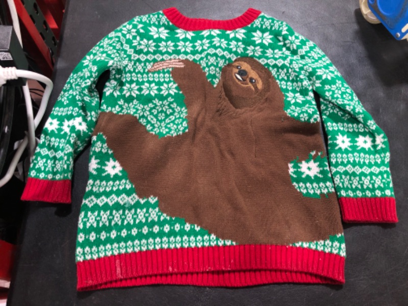 Photo 2 of Blizzard Bay BOYS  Sloth Hug Sweater SIZE XL