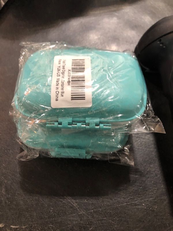 Photo 2 of 1Pack Travel Pill Organizer, 8 Compartments Portable Pill Case, Small Pill Box for Pocket Purse Portable Medicine Vitamin Container Blue
X2