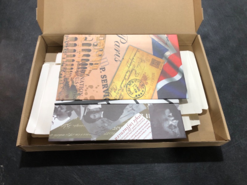 Photo 1 of 5 PCS Faux Books for Decoration, Coffee Table Books Decor Decorative Books for Boho Home Decor Hardcover Fake Books Decor for Book Shelf Table Office Coffee Bar Tiered Tray Decor (4Black)
