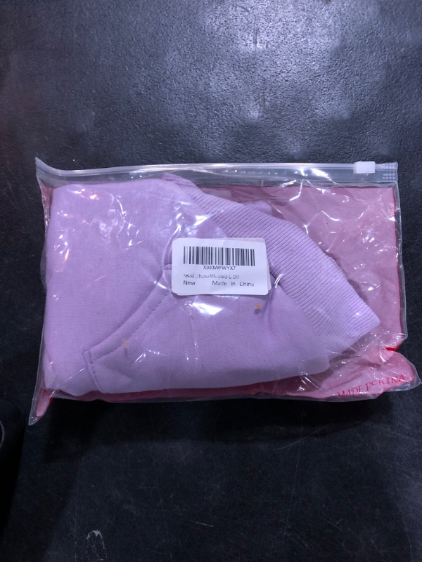 Photo 1 of ??? ??????? Frienperro Dog Clothes for Small Dogs Girl Boy, 100% Cotton Small Dog Hoodie, Chihuahua Clothes Pet Cat Winter Warm Sweatshirt Sweater, Teacup Yorkie Puppy Clothing Coat Costume SIZE L