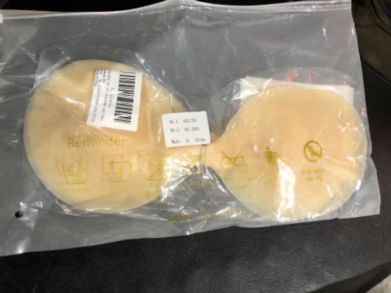 Photo 1 of BRABIC Plunge Strapless Sticky Push Up Bra Backless Adhesive Invisible, with Nipple Covers
LARGE