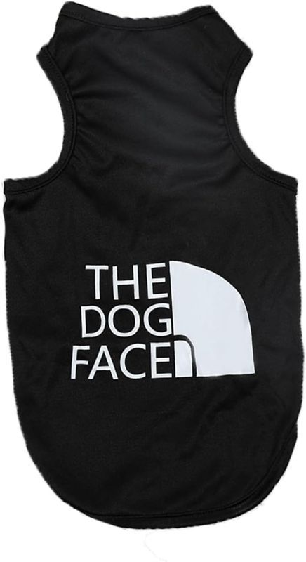 Photo 1 of ALejoN Dog Shirts Letter Printed Vest for Small Large Dogs Dog Pajamas Puppy Gift Pet Clothes
XS