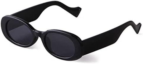 Photo 1 of ADE WU Retro Oval Sunglasses Women Trendy Sun Glasses