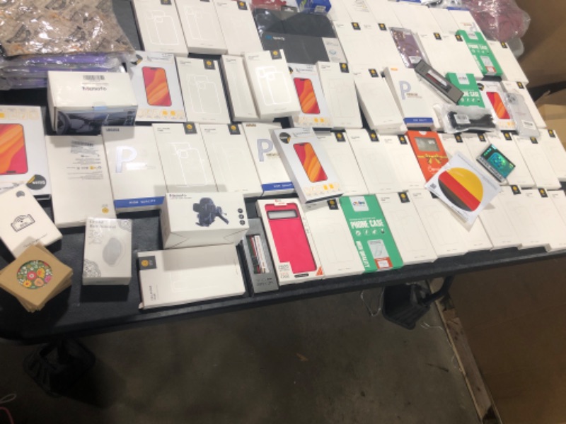 Photo 1 of ASSORTED PHONE CASES BOX LOT