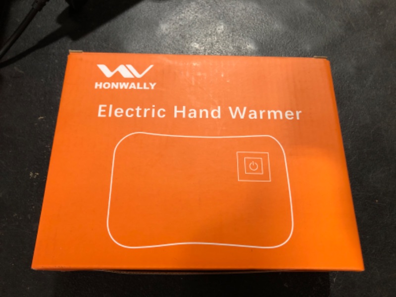 Photo 3 of Electric Heated Pad Hand Warmer, Pocket Pouch Design Graphene Heating for Winter Outdoor Camping with 3 Levels Heat Setting,Portable USB Handwarmer Heater by Honwally(Power Bank not Included)