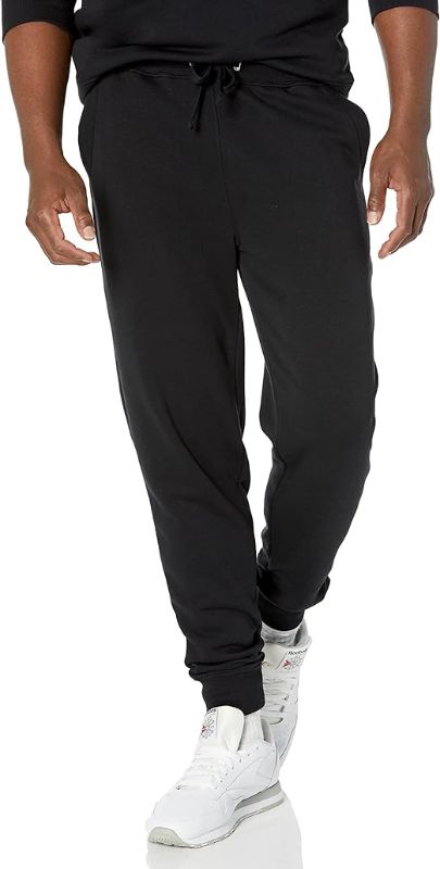 Photo 1 of Amazon Essentials Men's Lightweight French Terry Jogger Pant (Available in Big & Tall) large
