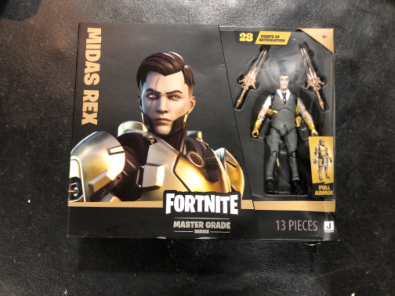 Photo 1 of Fortnite Master Grade Series Midas Rex Action Figure