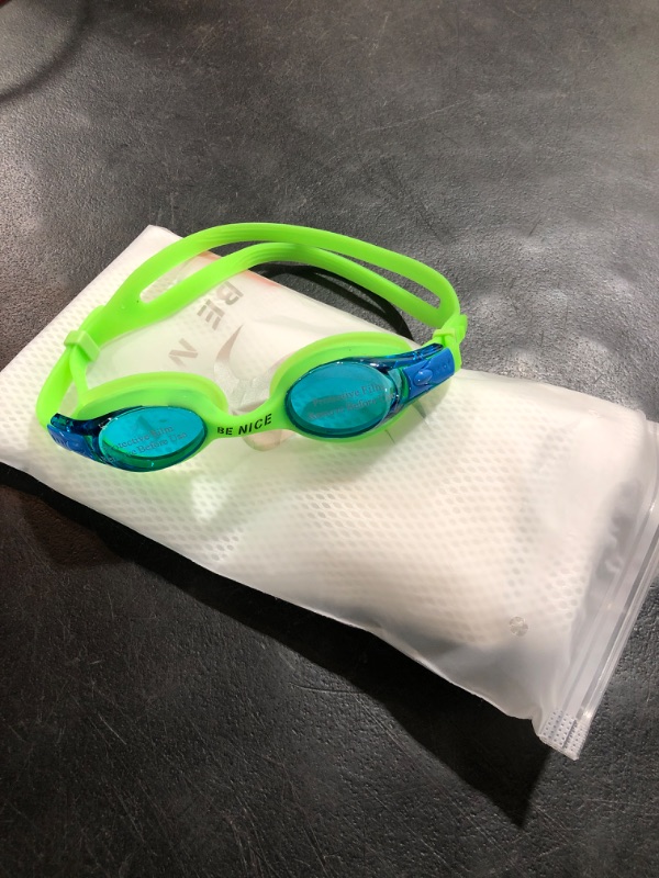 Photo 2 of BENICE Kids Swim Goggles Anti Fog Swimming Goggles Clear No Leaking for Child and Teens 
