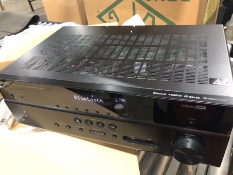 Photo 2 of YAMAHA RX-V385 5.1-Channel 4K Ultra HD AV Receiver with Bluetooth