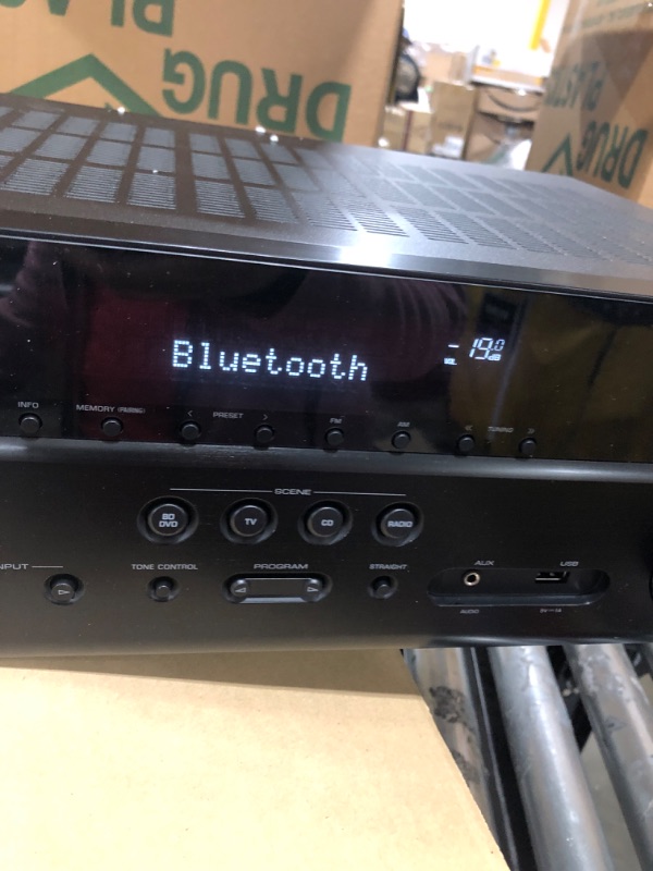 Photo 3 of YAMAHA RX-V385 5.1-Channel 4K Ultra HD AV Receiver with Bluetooth