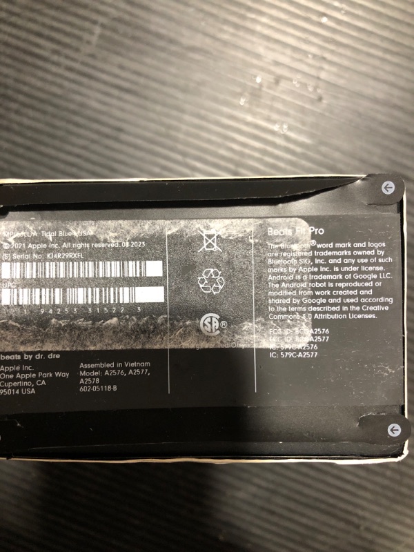 Photo 1 of Beats Fit Pro True Wireless Noise Cancelling In-Ear Earbuds