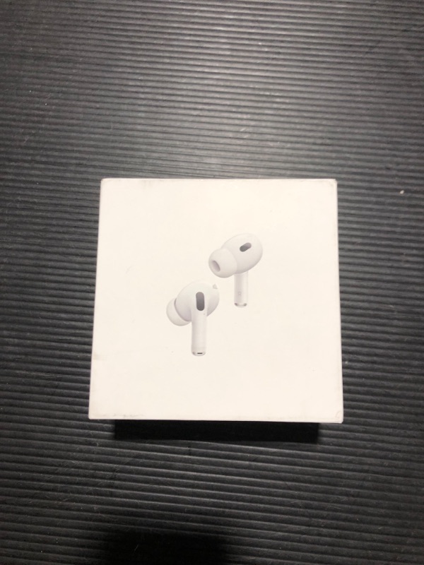 Photo 2 of Apple AirPods Pro (2nd Generation) Wireless Ear Buds with USB-C Charging, Up to 2X More Active Noise Cancelling Bluetooth Headphones, Transparency Mode, Adaptive Audio, Personalized Spatial Audio USB-C Without AppleCare+