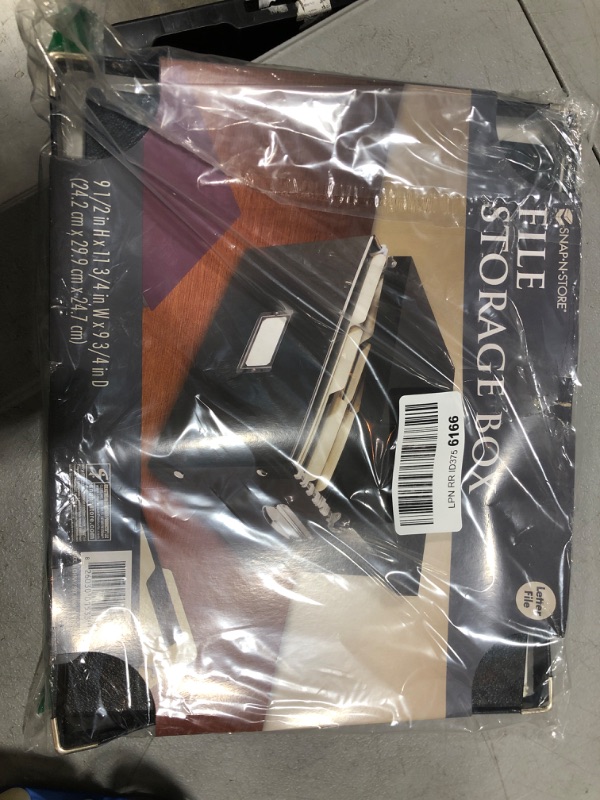 Photo 1 of Letter Size File Box