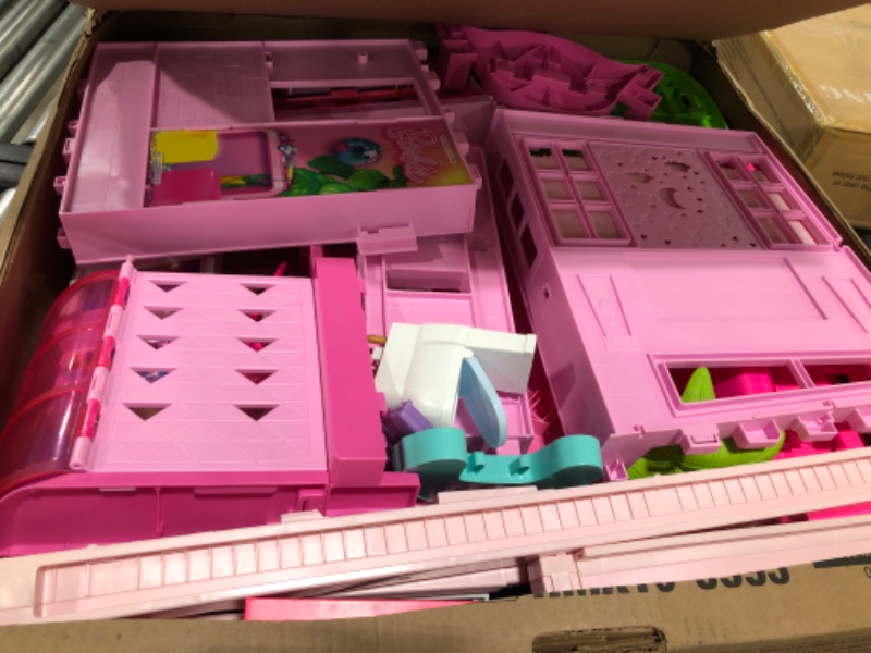 Photo 2 of Barbie Dreamhouse 2023, Pool Party Doll House with 75+ Pieces and 3-Story Slide, Barbie House Playset, Pet Elevator and Puppy Play Areas?