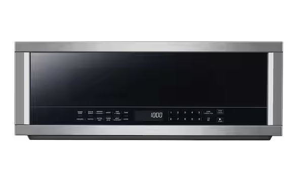 Photo 1 of 1.2 cu. Ft. Low Profile Over the Range Microwave in Stainless Steel with Sensor Cook