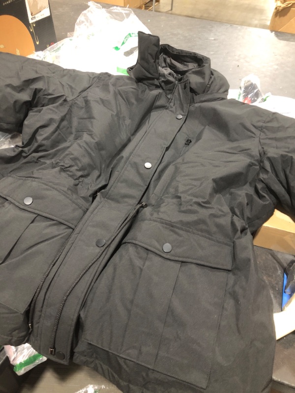 Photo 1 of BLACK PUFFER JACKET SIZE 4XL 