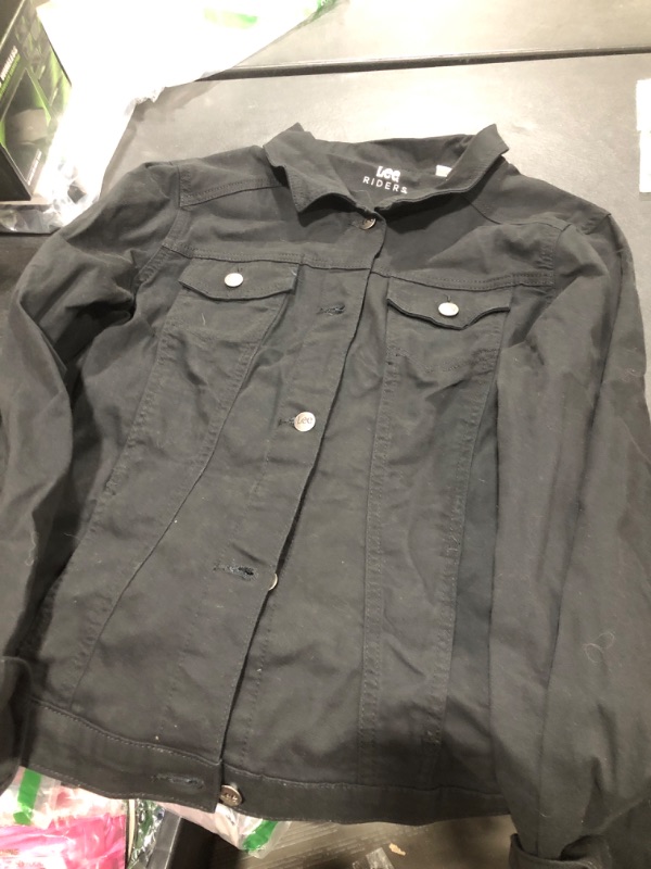 Photo 1 of BLACK LEE JEAN JACKET SIZE XL 