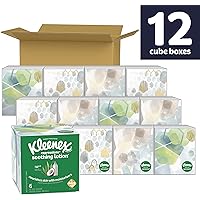 Photo 1 of 12 Cube Boxes of Kleenex Expressions Soothing Lotion Facial Tissues 