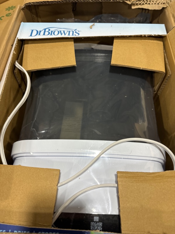 Photo 1 of Dr. Brown's Clean Steam Baby Bottle and Pacifier Sterilizer and Dryer Sterilizer & Dryer