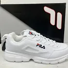 Photo 1 of FILA STRADA DISRUPTOR SE 1SX60022 166 MEN WHT/NVY/RED