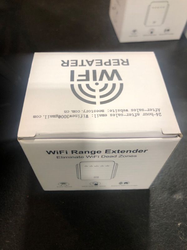 Photo 3 of MkMe Tos Fastest WiFi Extender/Booster,2023 Release Up to 74% Faster,Broader Coverage Than Ever WiFi Signal Booster for Home,Internet/WiFi Repeater,Covers Up to 8470 Sq.ft,w/Ethernet Port,1-Tap Setup