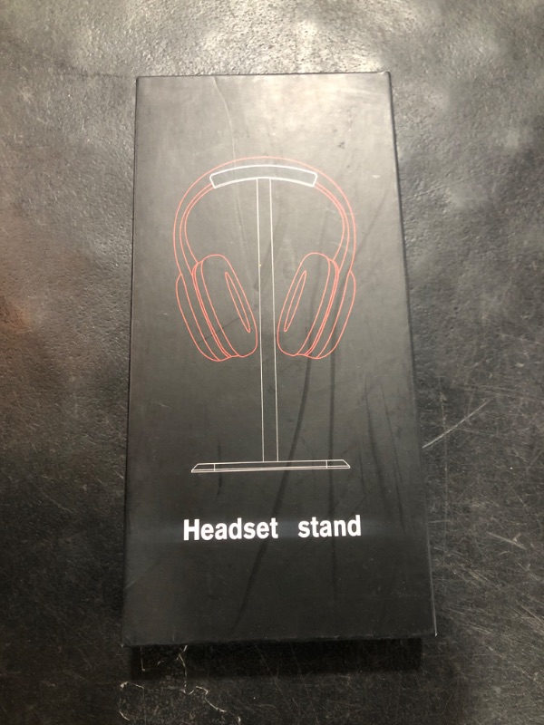 Photo 2 of FEIYING Headphone Stand Headset Stand, Headphones Holder, Aluminum Support & Protective Headrest Gaming Headset Holder Hanger Hook Stands Accessories for Desk