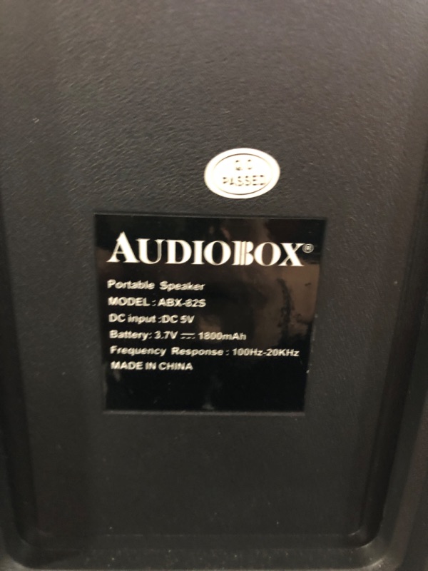 Photo 3 of audiobox abx82s BLUETOOTH SPEAKER WITH TRI POD