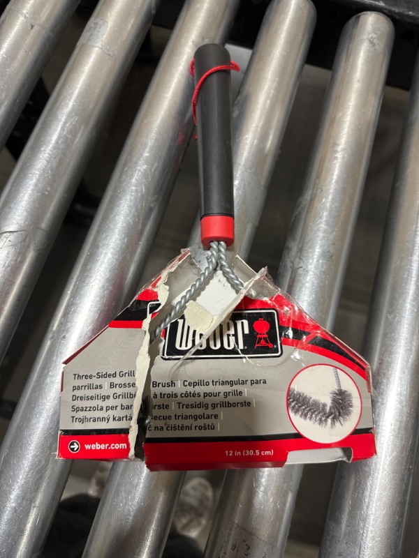 Photo 2 of 12" Three-Sided Grill Brush