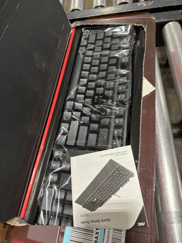 Photo 2 of AOC AGON GK500 Backlit Mechanical Keyboard